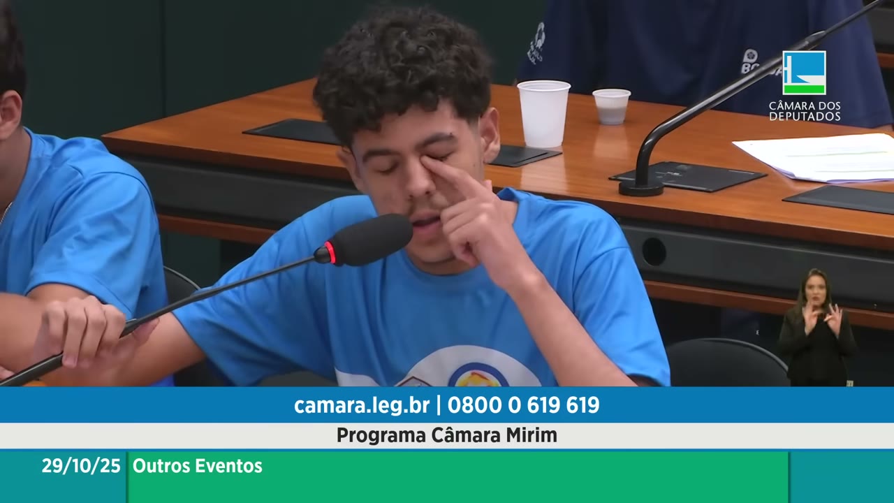 Vídeo do evento em 1:28:58