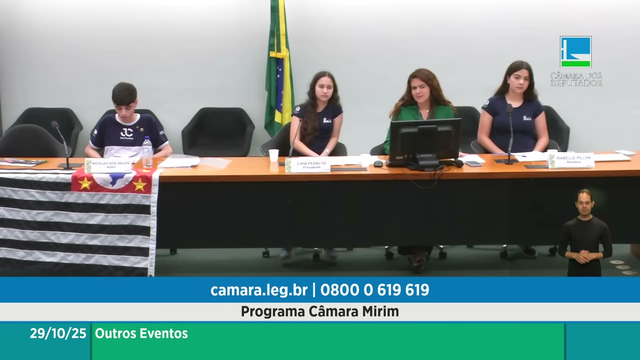 Vídeo do evento em 1:41:55