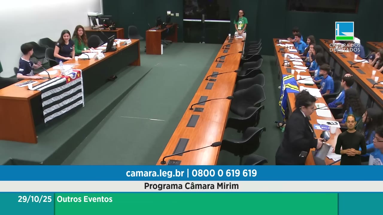 Vídeo do evento em 1:45:33