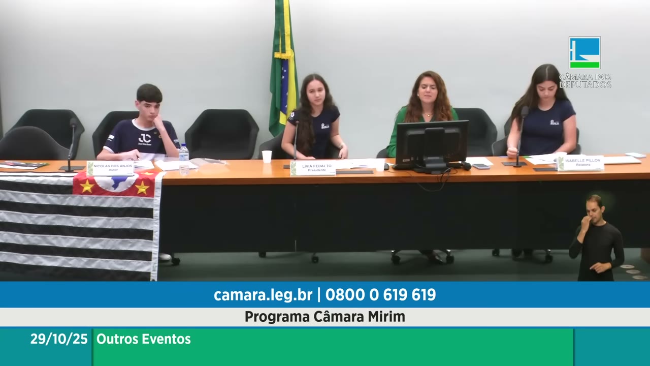 Vídeo do evento em 1:50:52
