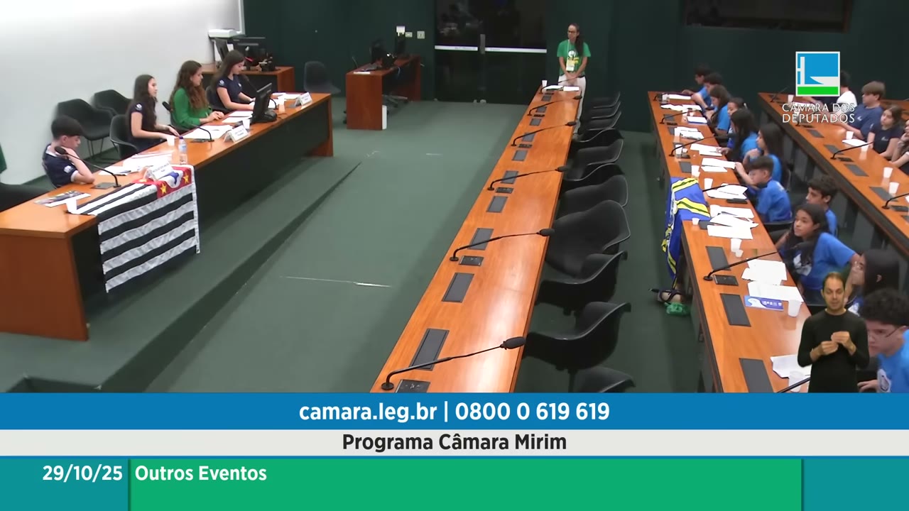Vídeo do evento em 1:52:05