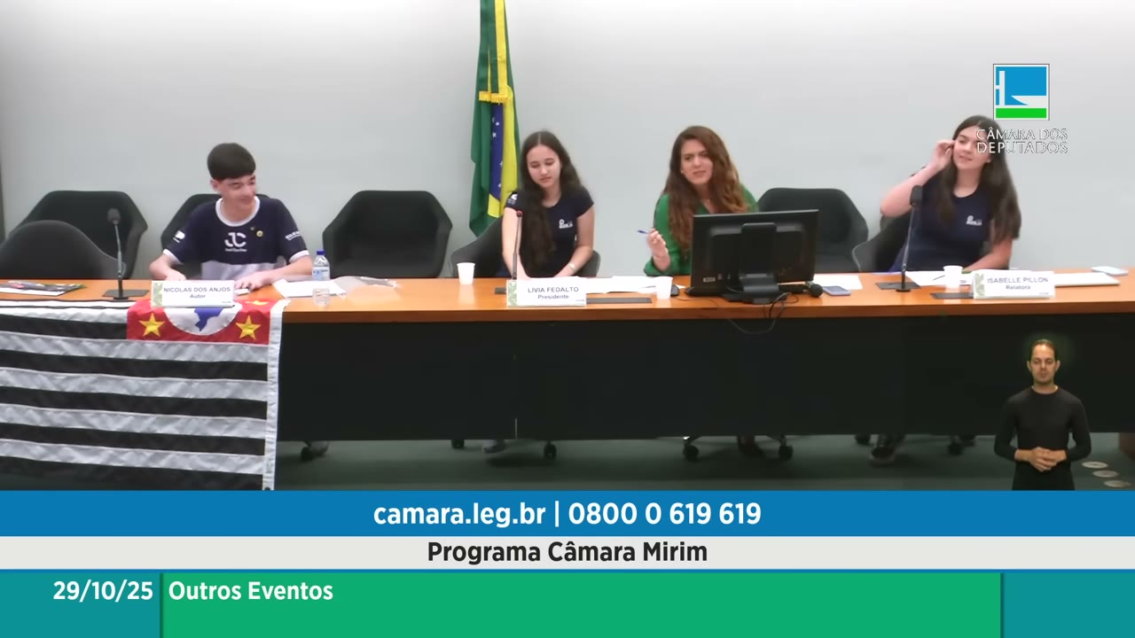 Vídeo do evento em 1:55:41