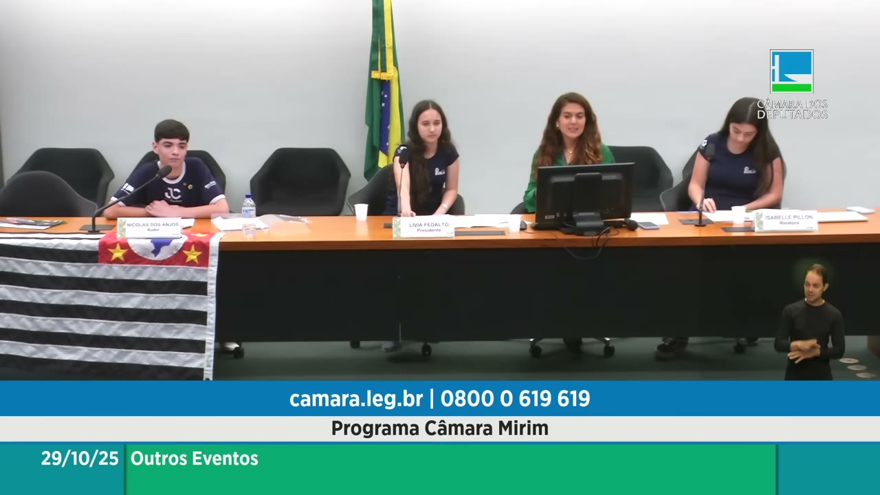 Vídeo do evento em 1:55:49