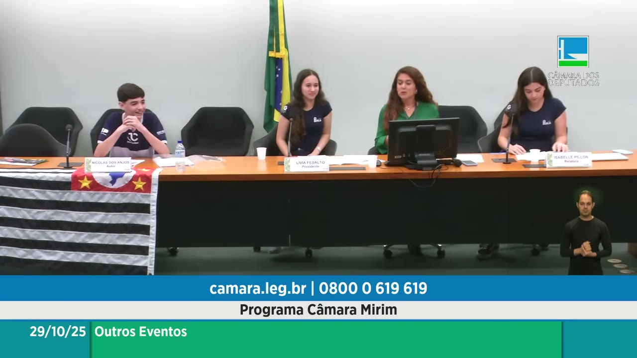 Vídeo do evento em 1:56:22