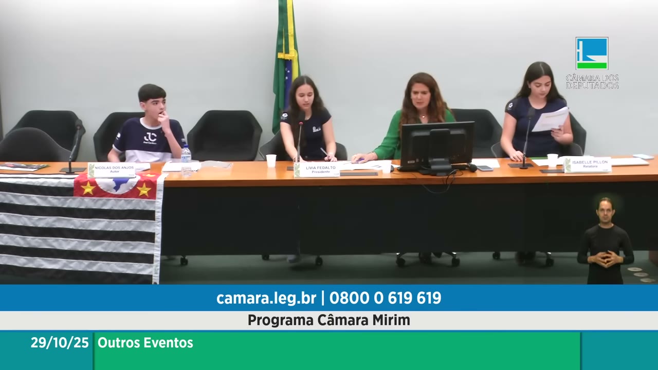 Vídeo do evento em 1:59:04