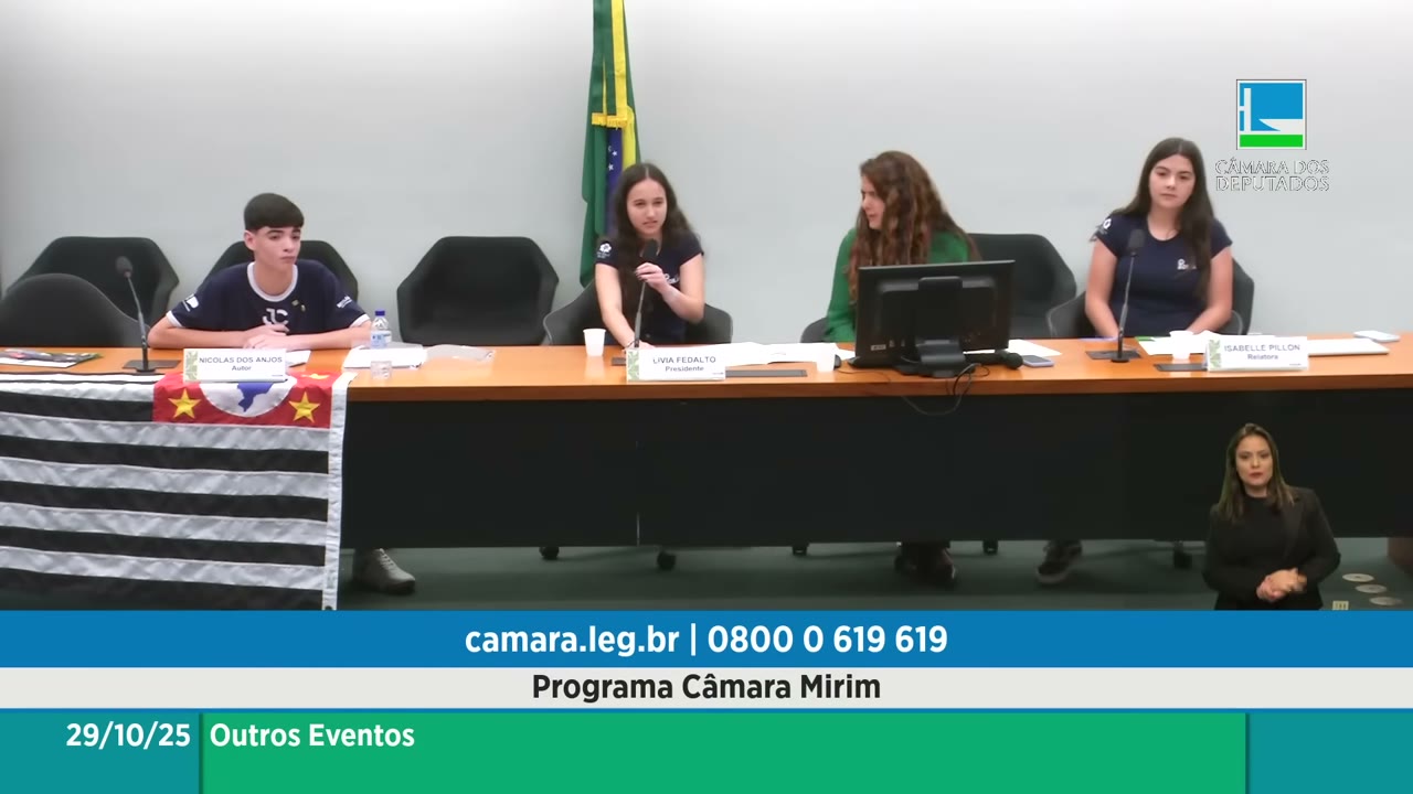 Vídeo do evento em 2:07:19