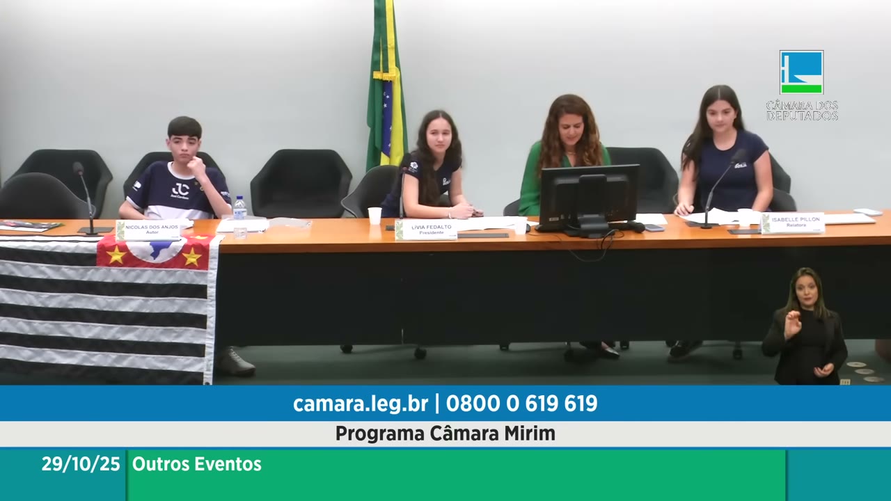 Vídeo do evento em 2:09:59