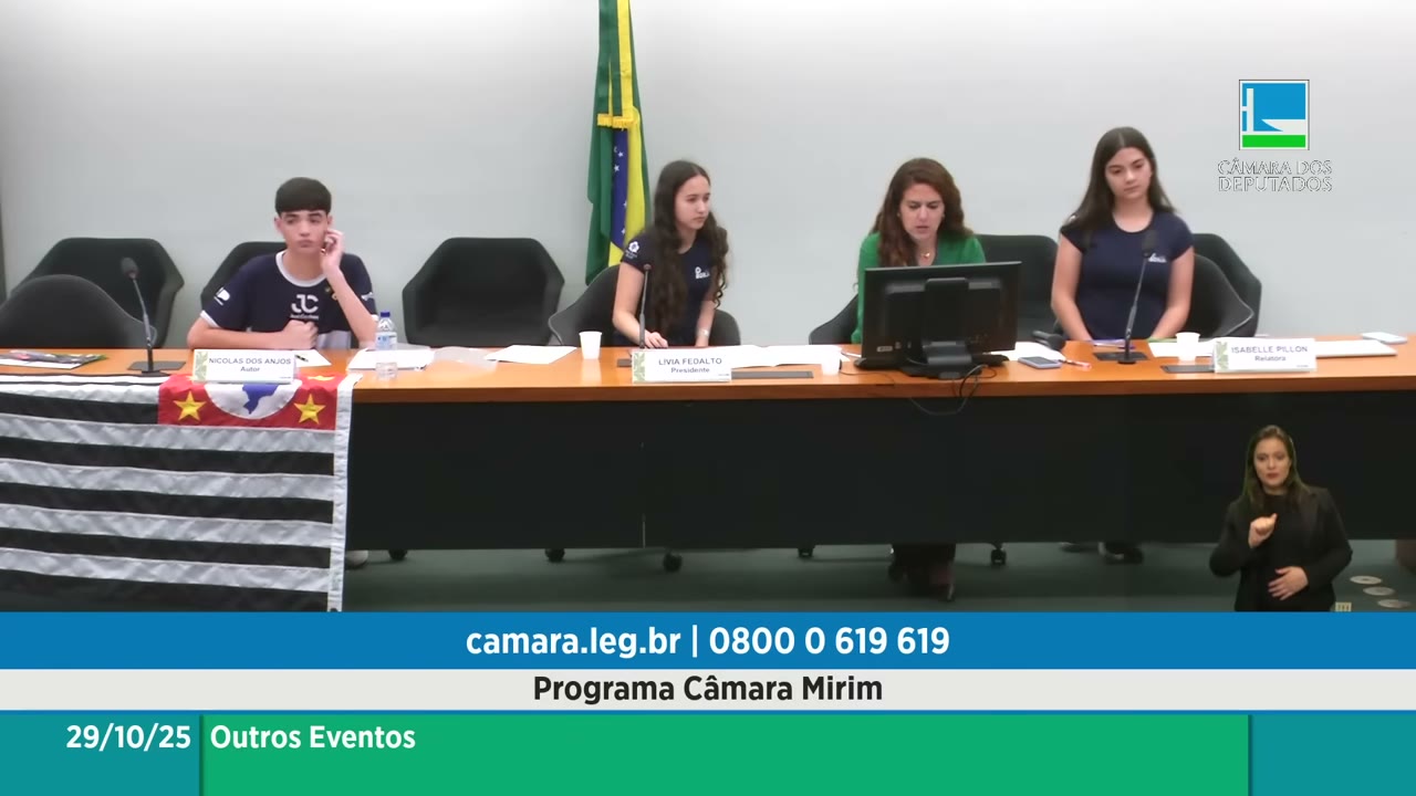 Vídeo do evento em 2:19:28