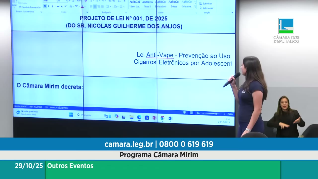 Vídeo do evento em 2:20:25