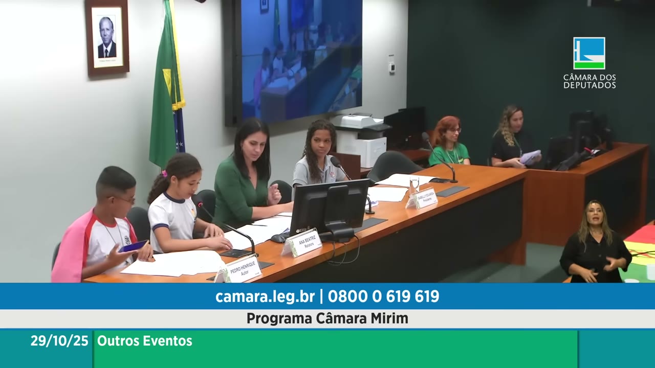 Vídeo do evento em 23:12