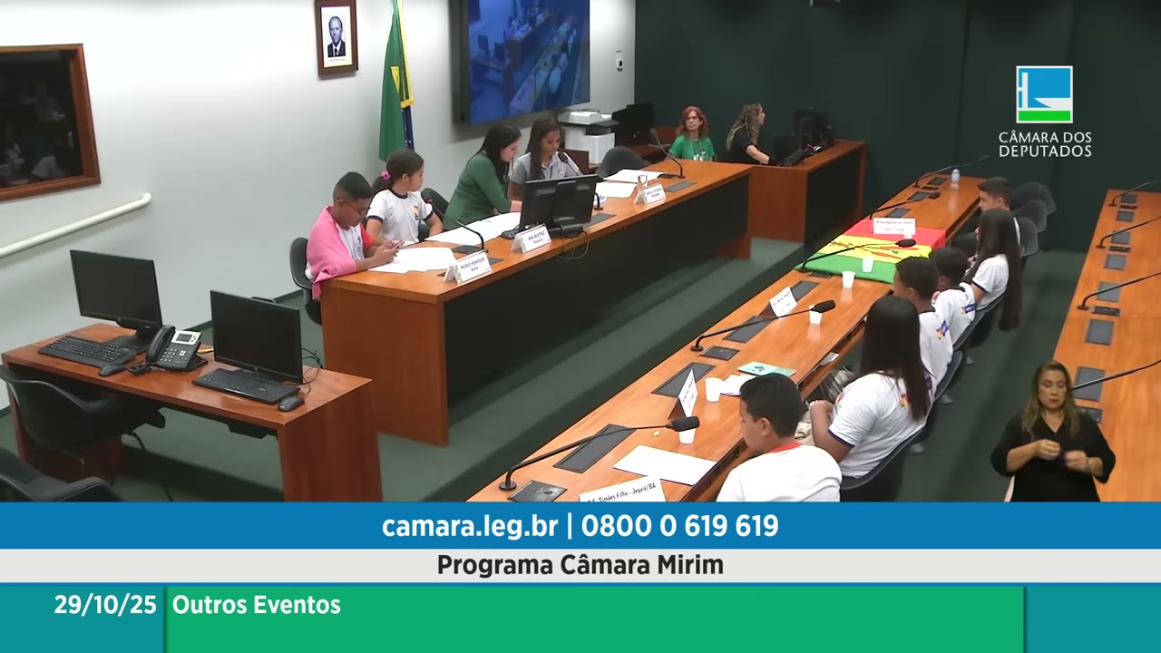 Vídeo do evento em 24:39