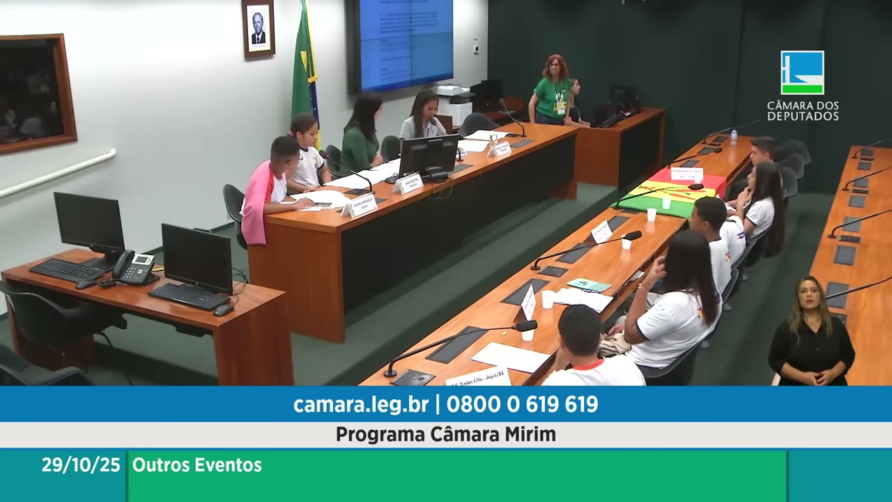 Vídeo do evento em 25:23