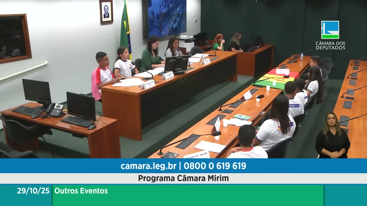 Vídeo do evento em 25:48