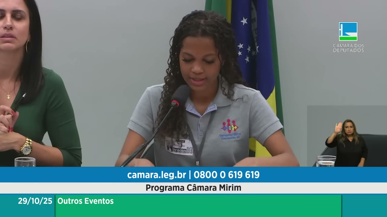 Vídeo do evento em 28:56