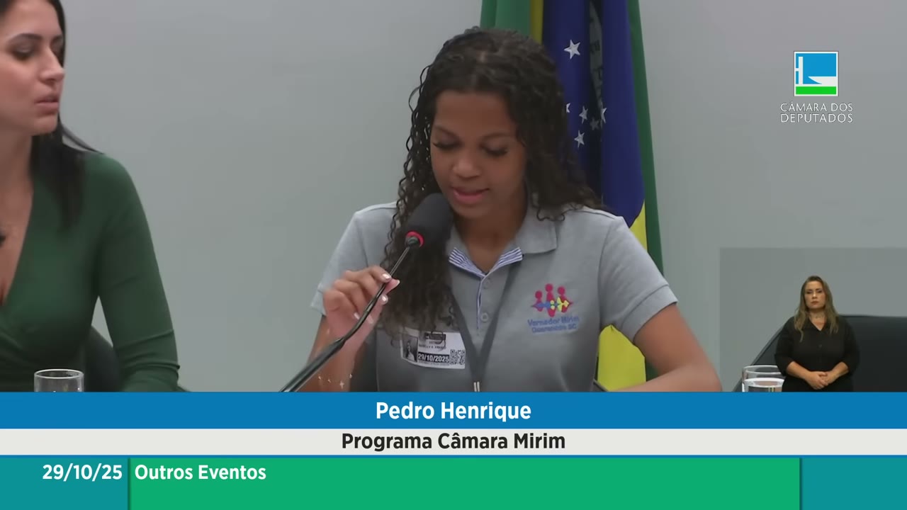 Vídeo do evento em 31:42