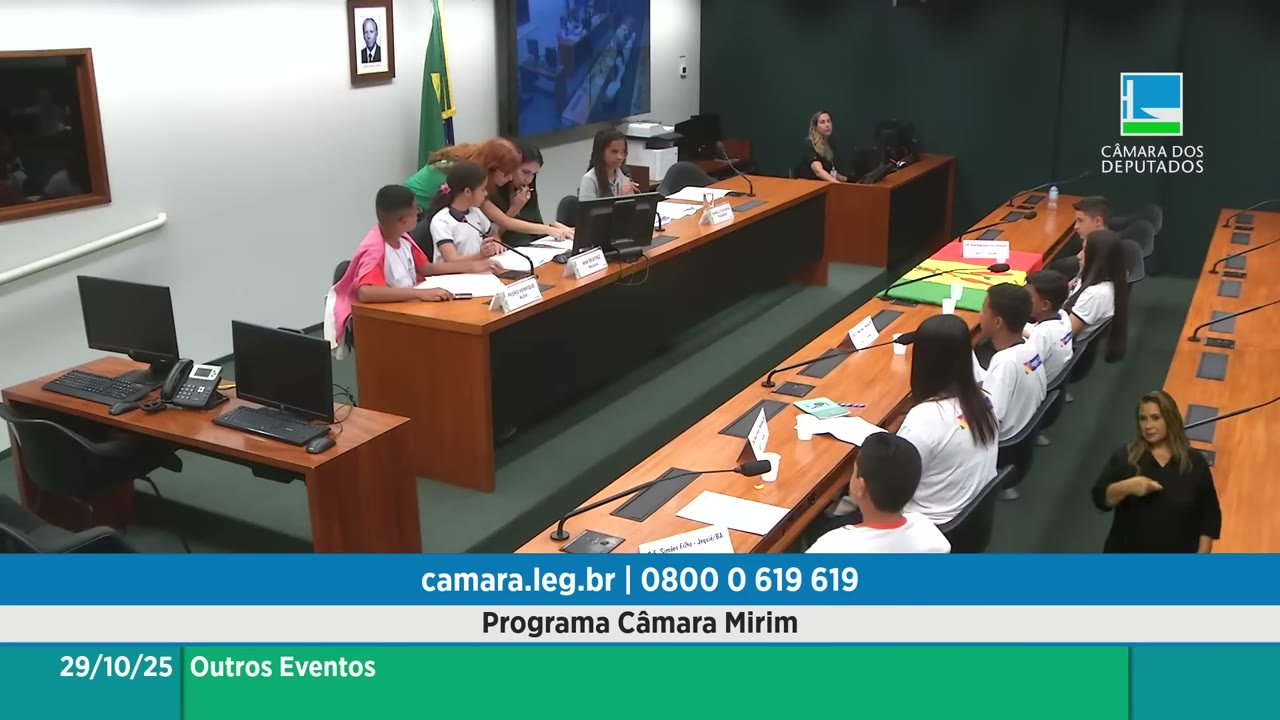 Vídeo do evento em 33:23