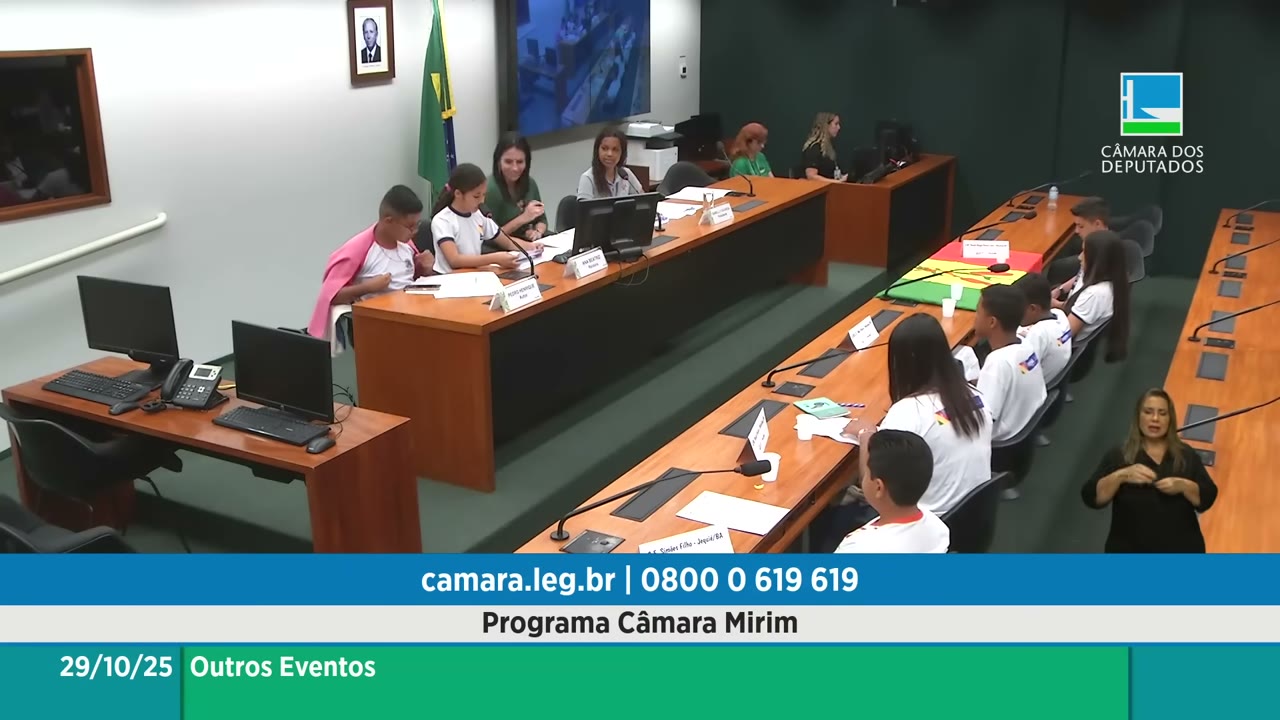 Vídeo do evento em 33:59