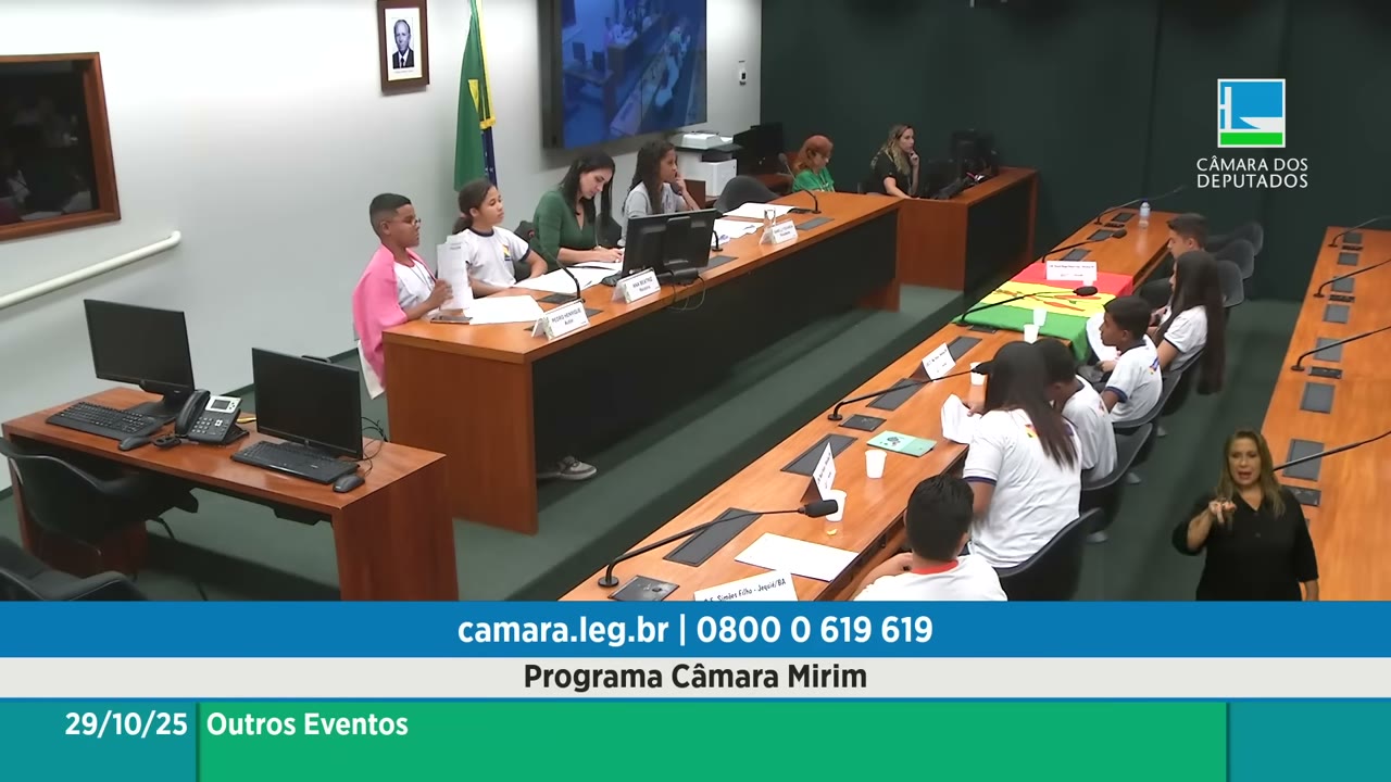 Vídeo do evento em 34:44