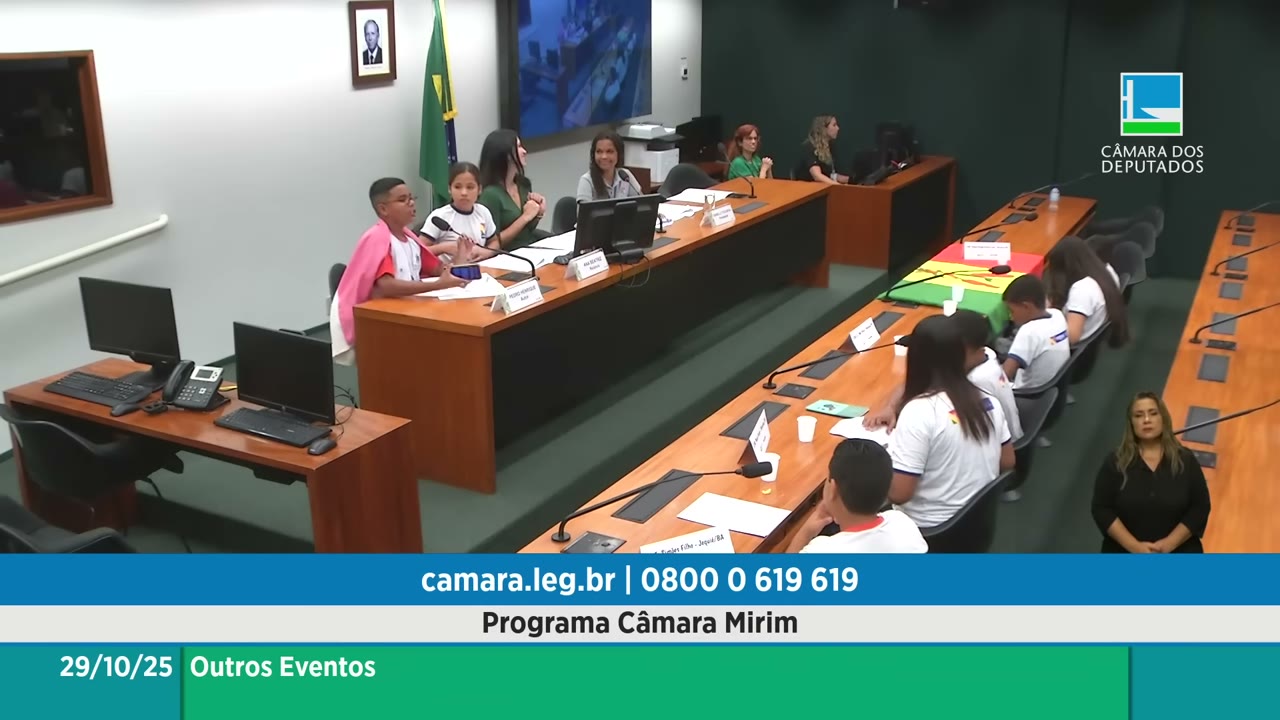 Vídeo do evento em 35:32