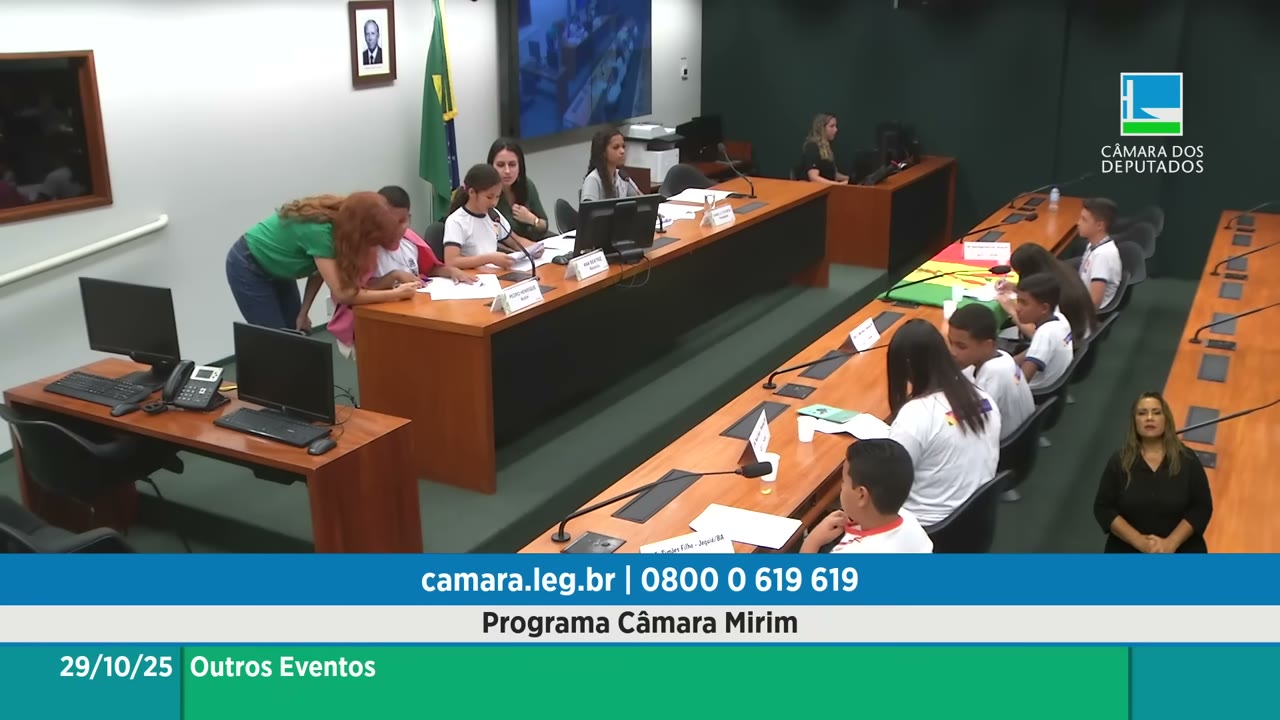 Vídeo do evento em 36:54