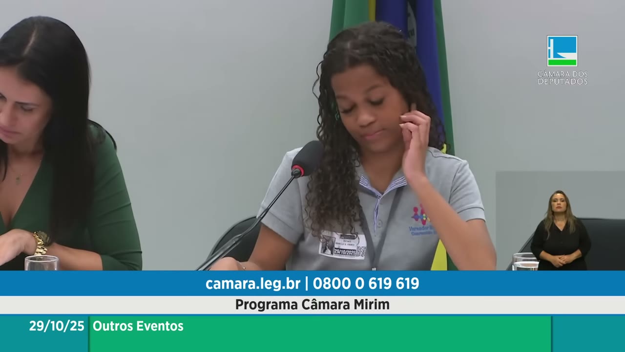 Vídeo do evento em 37:25