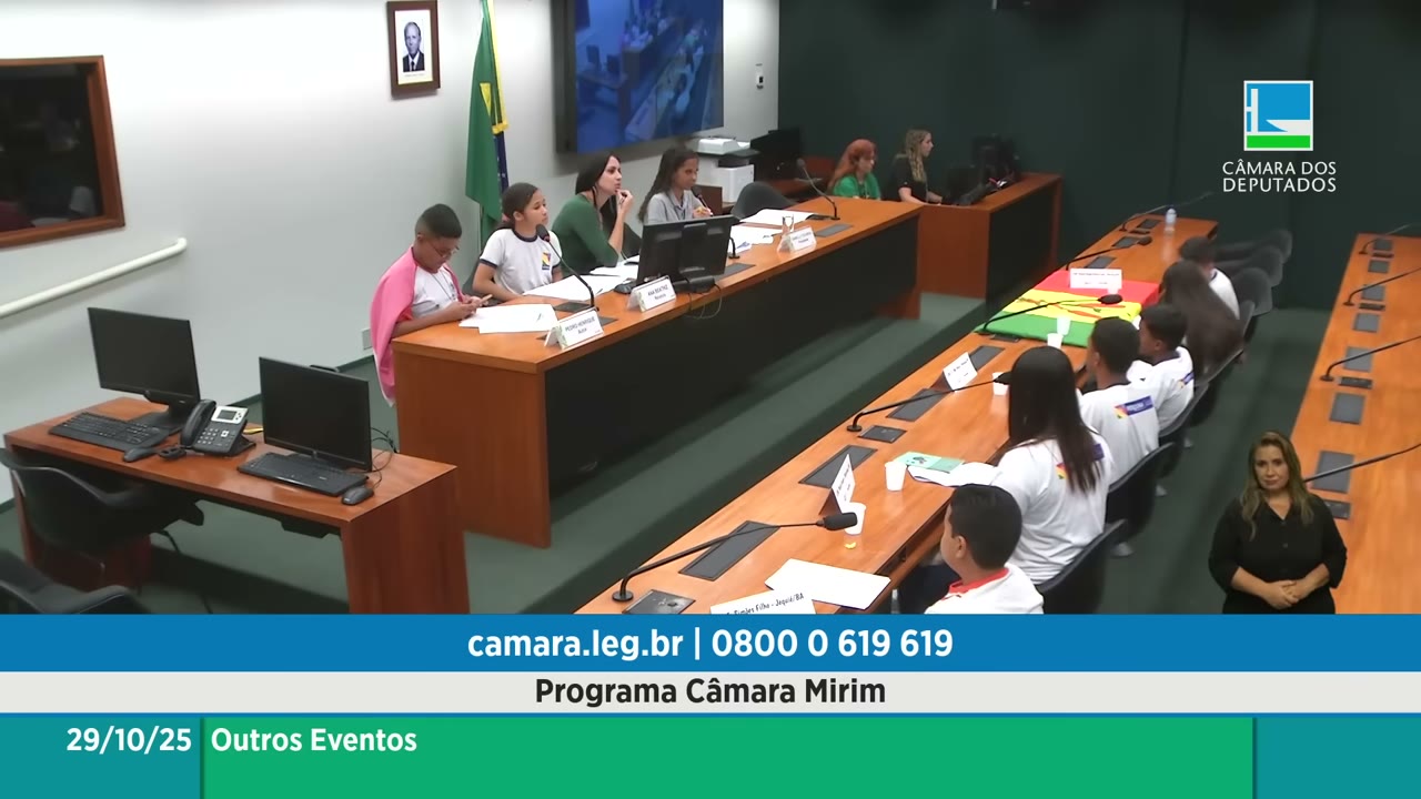 Vídeo do evento em 38:38