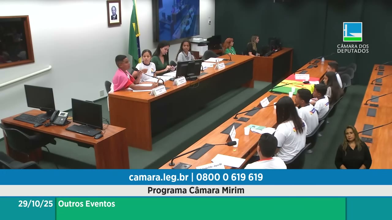 Vídeo do evento em 39:08