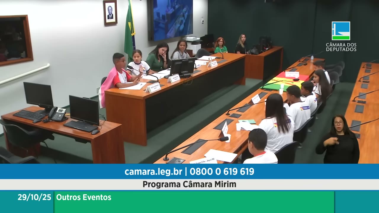 Vídeo do evento em 41:44
