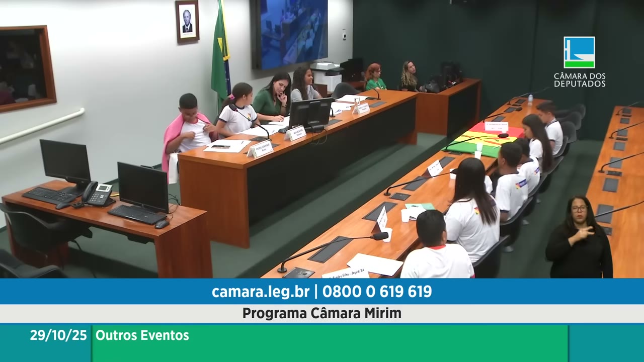 Vídeo do evento em 42:33