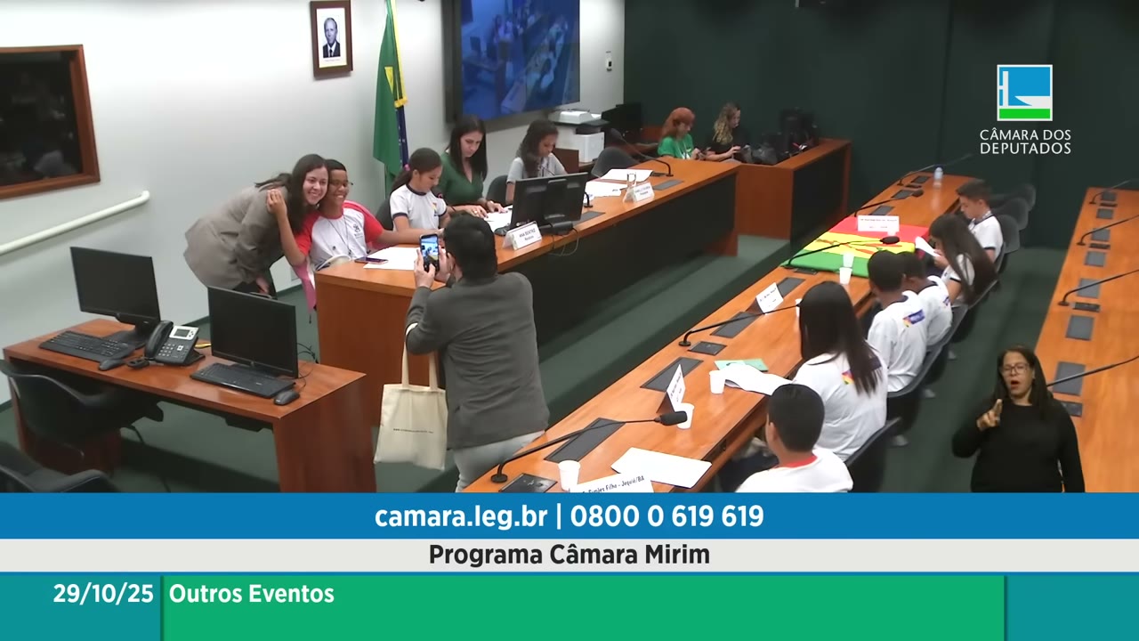 Vídeo do evento em 46:02