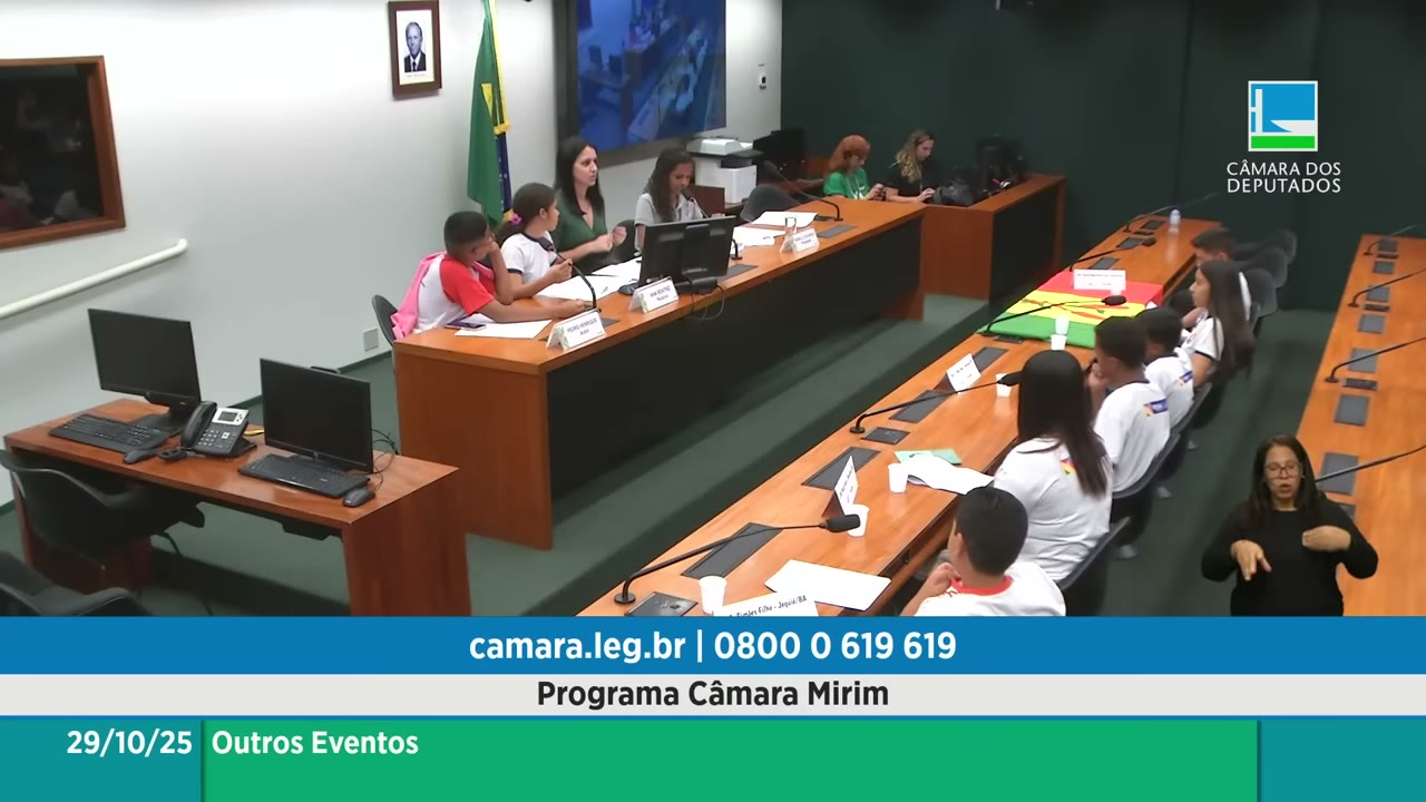 Vídeo do evento em 46:33