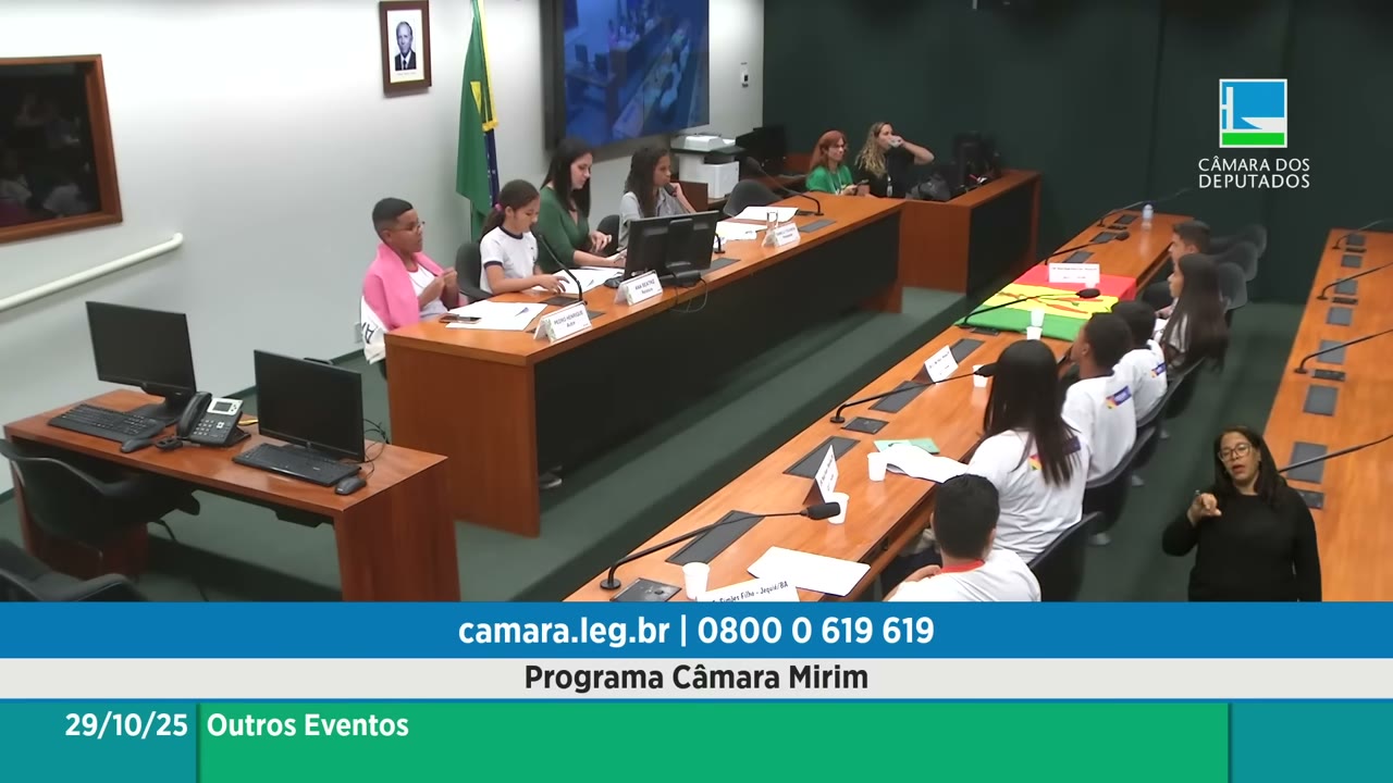 Vídeo do evento em 47:34