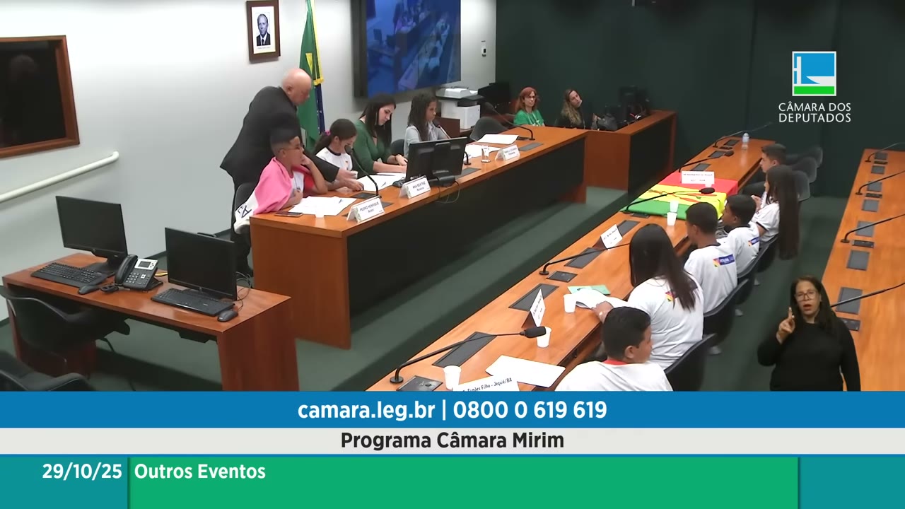 Vídeo do evento em 48:27