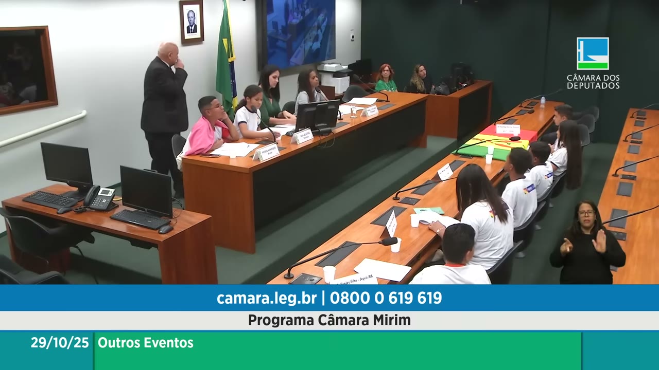 Vídeo do evento em 48:30