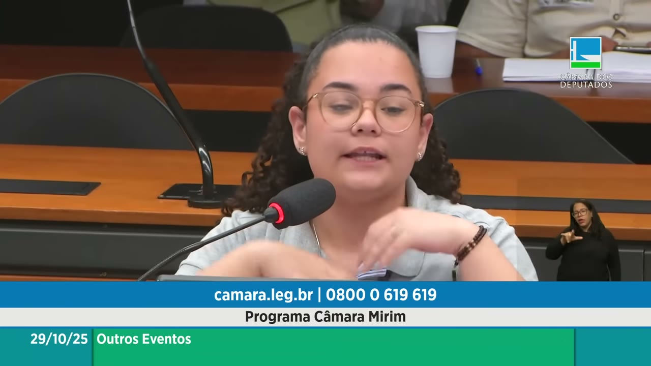 Vídeo do evento em 48:54