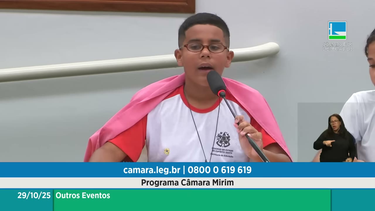 Vídeo do evento em 49:18