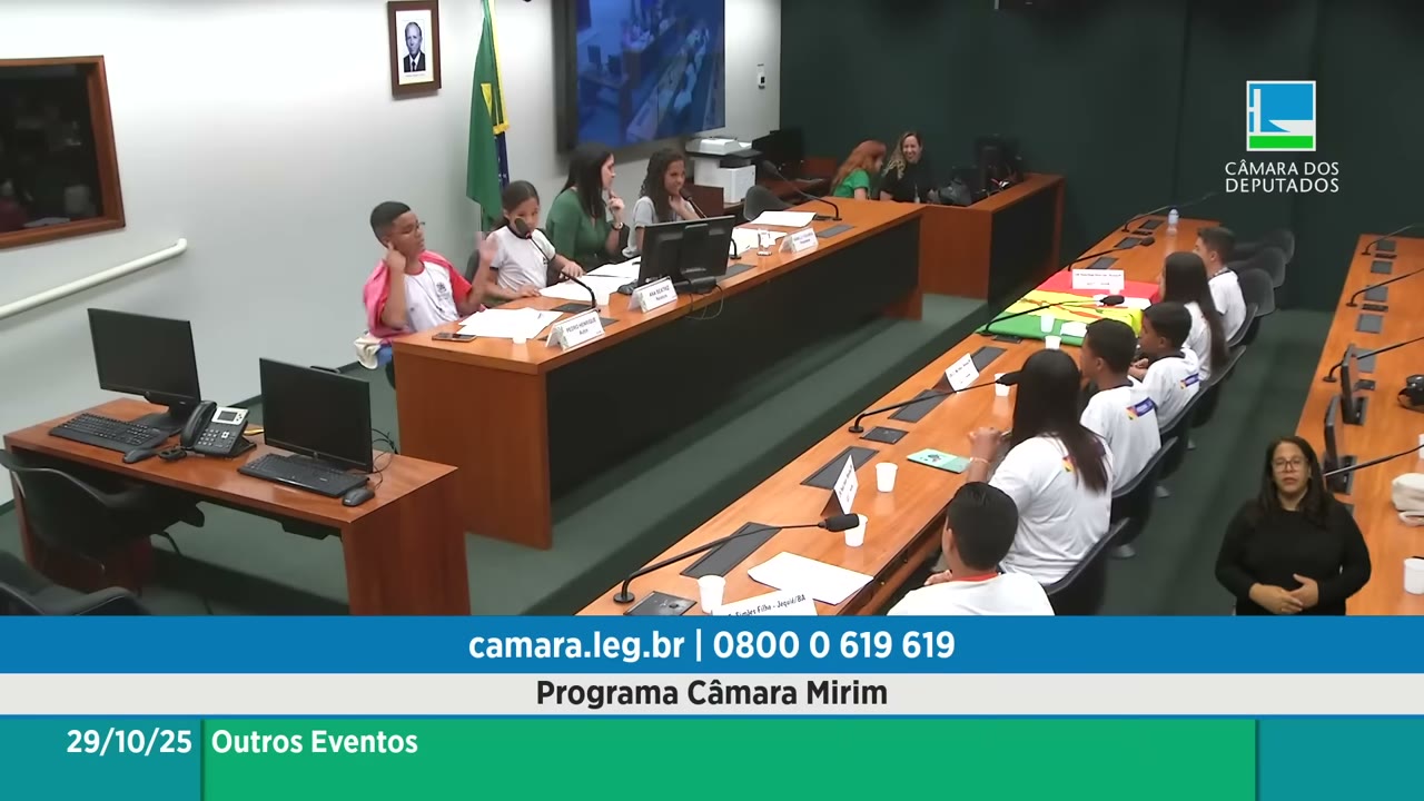 Vídeo do evento em 50:17
