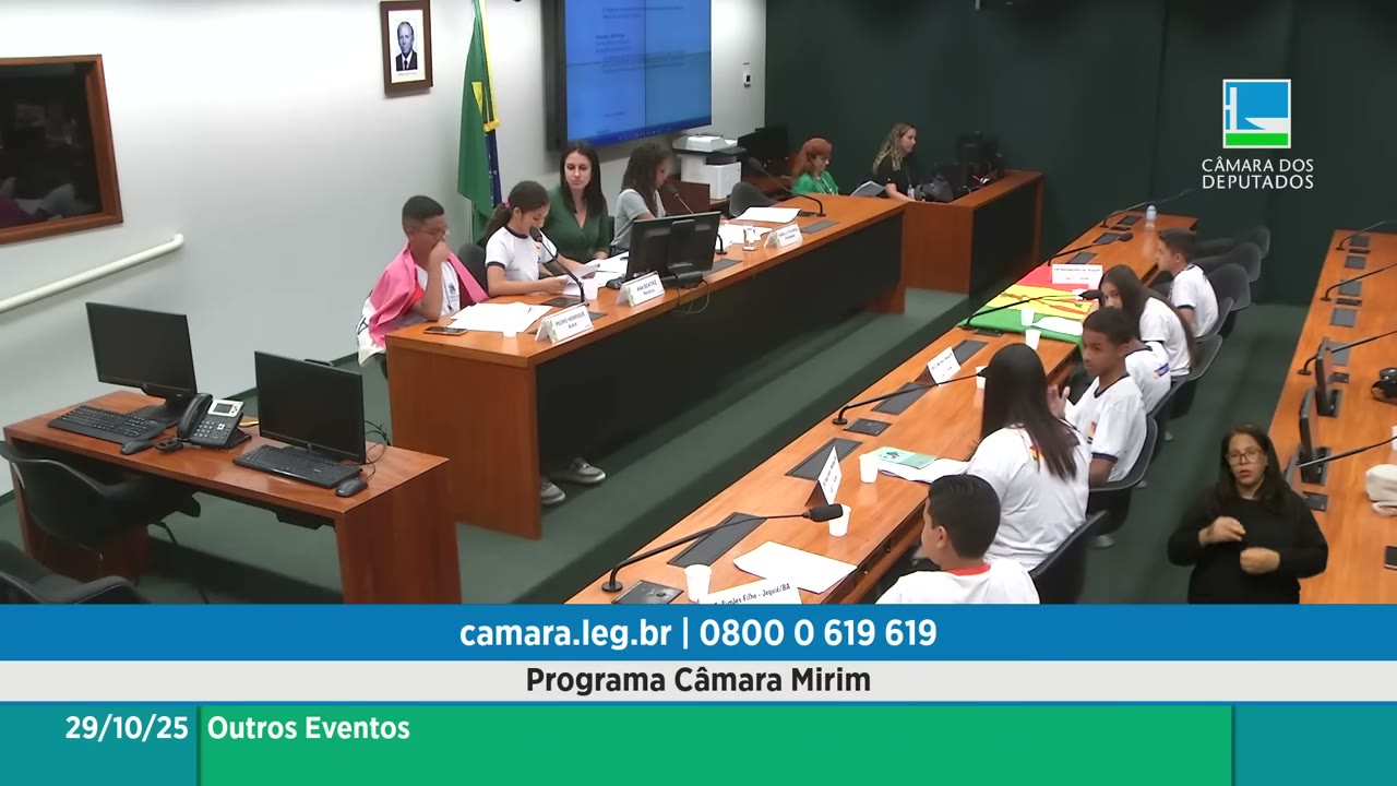Vídeo do evento em 50:46