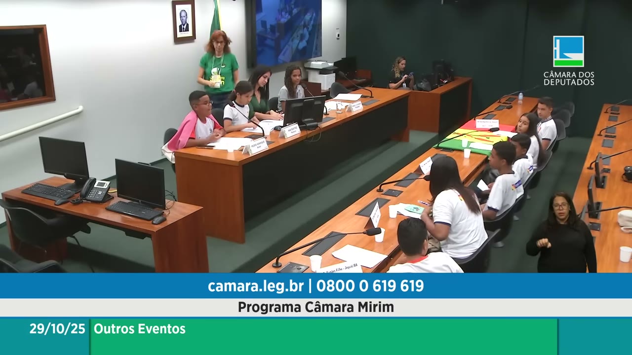 Vídeo do evento em 53:09