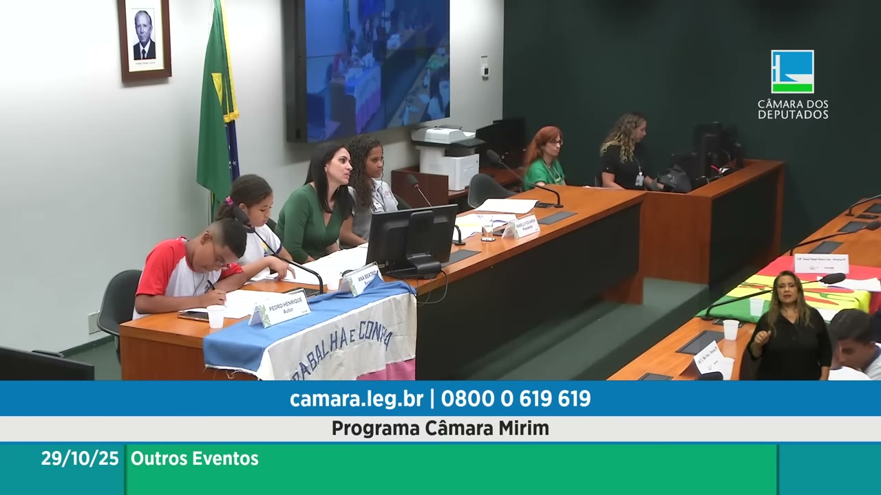 Vídeo do evento em 1:16:20