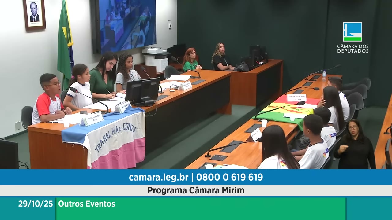 Vídeo do evento em 1:27:19