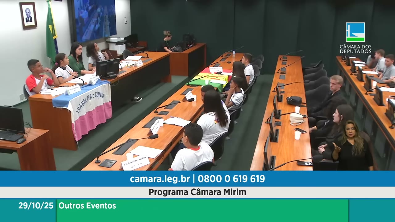 Vídeo do evento em 1:57:12