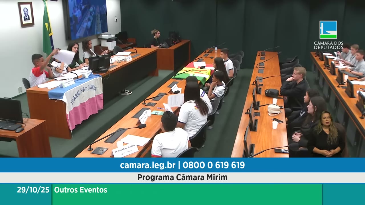 Vídeo do evento em 1:57:54