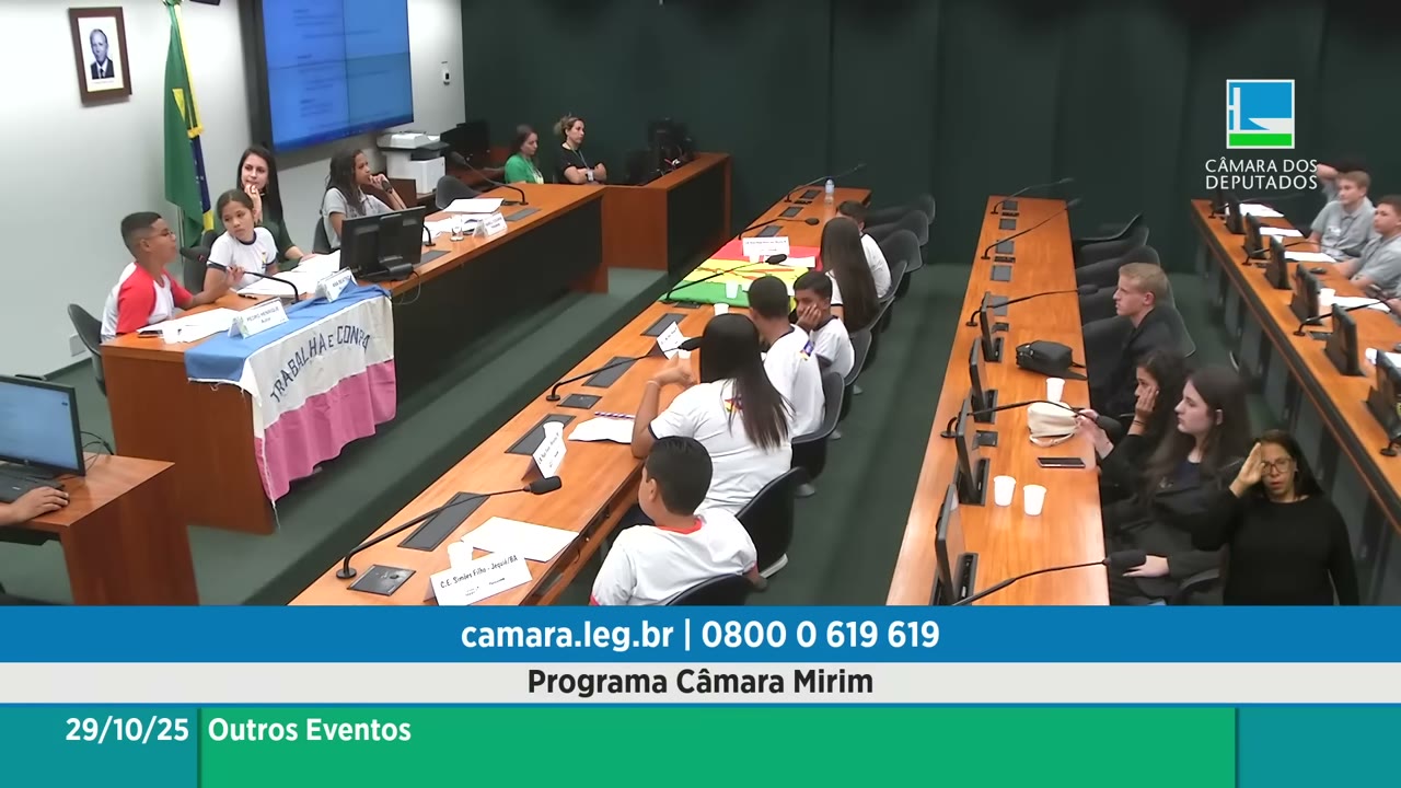 Vídeo do evento em 2:06:36
