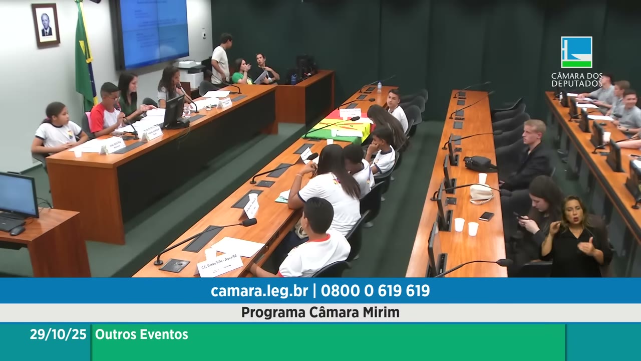 Vídeo do evento em 2:25:07