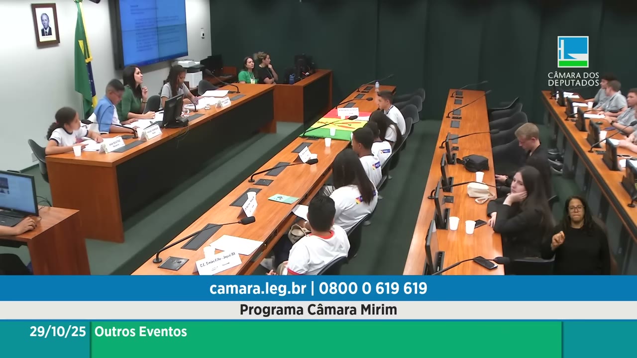 Vídeo do evento em 2:43:38