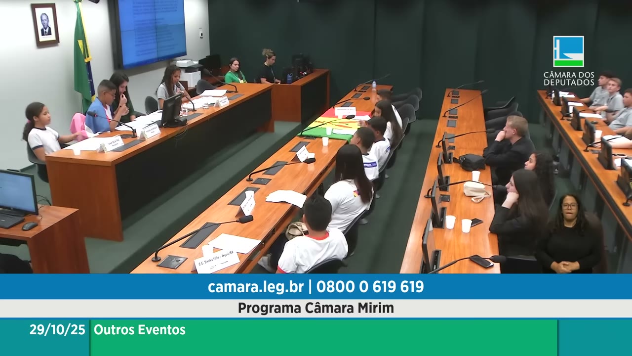 Vídeo do evento em 2:45:09
