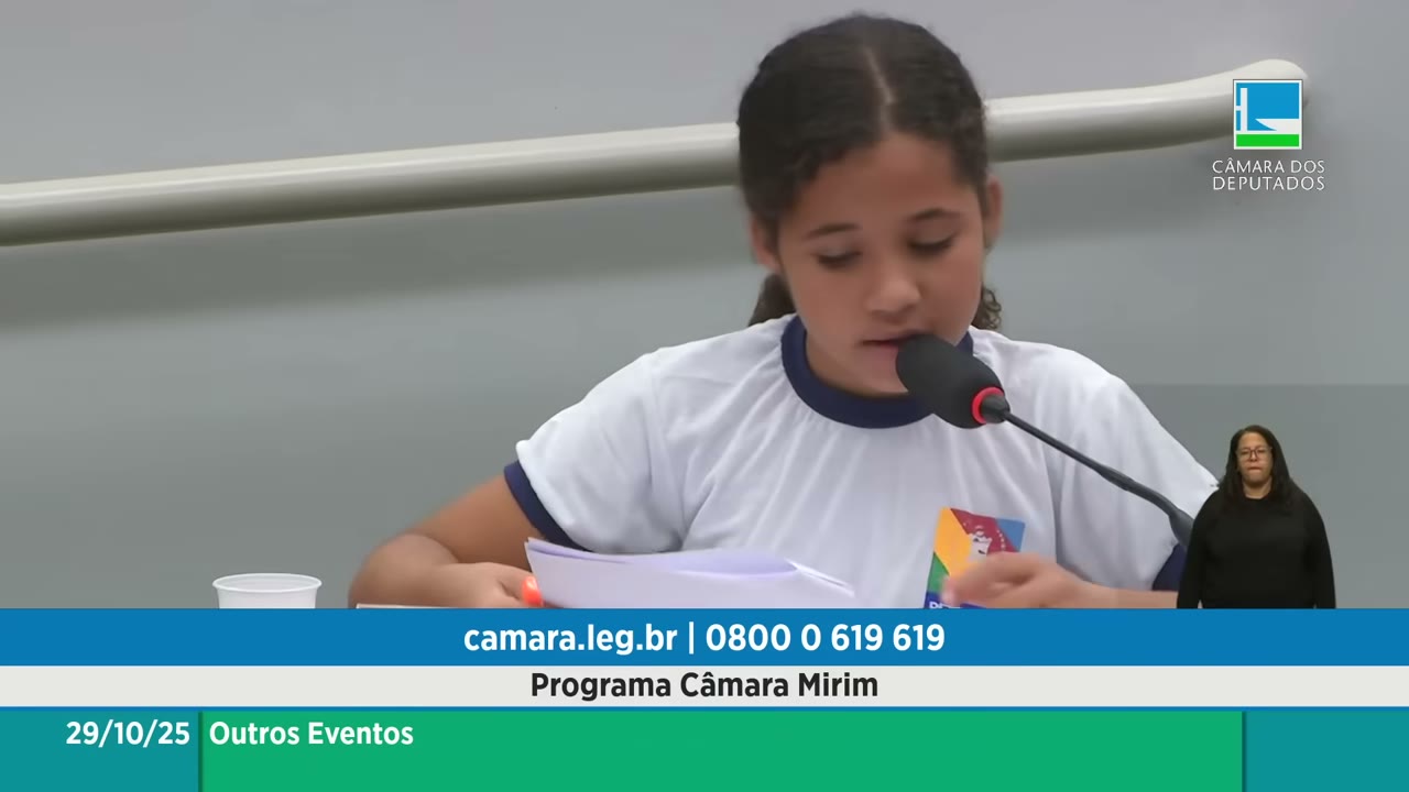 Vídeo do evento em 2:45:42