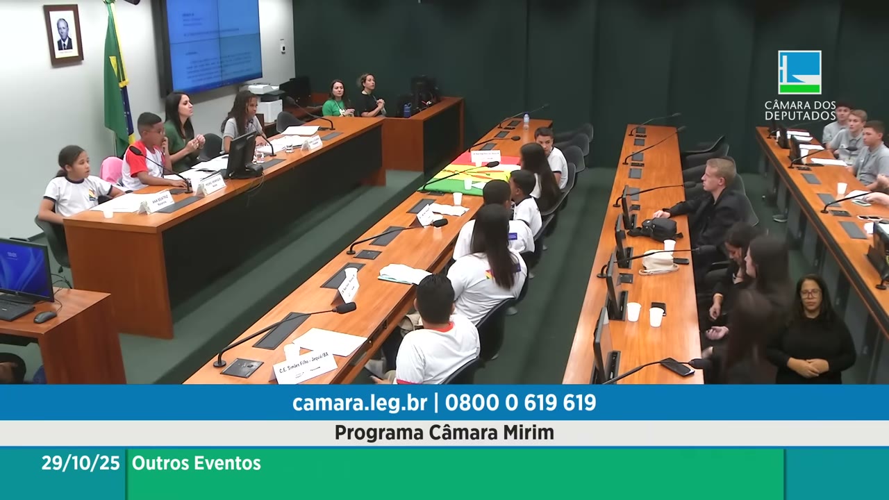 Vídeo do evento em 2:50:01