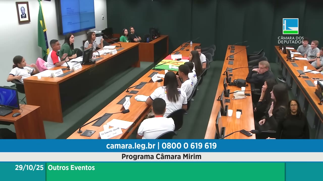 Vídeo do evento em 2:52:01